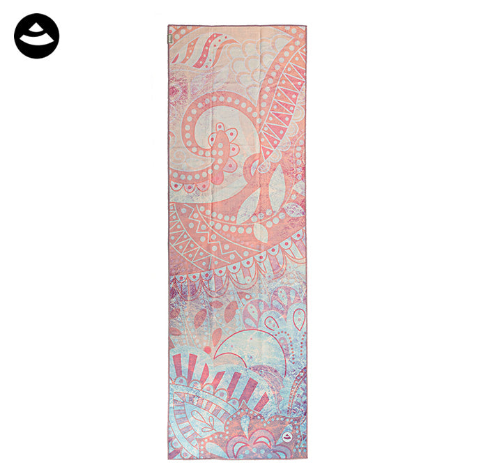 Yoga Handtuch Noppen Antirutsch Art Collection - Paisley Mist