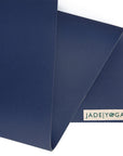 yogamatte jade naturkautschk rutschfest nachhaltig dunkelblau